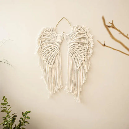 Angel Wall-Hanging Dream Catcher Boho Wall Decor